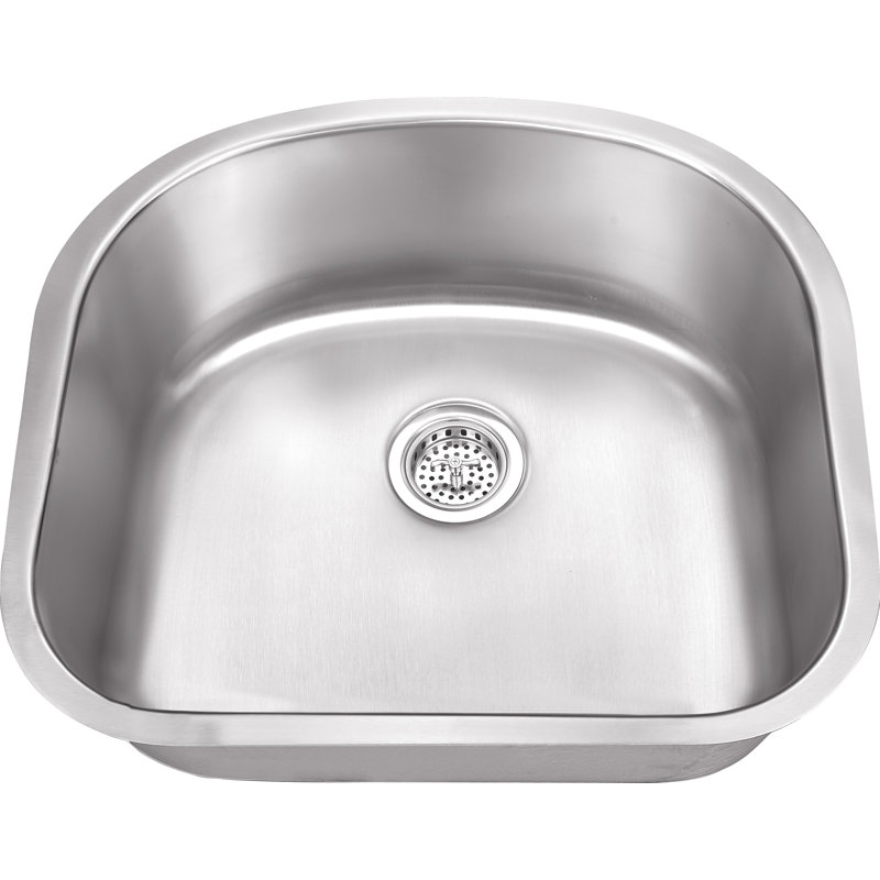 Caisson de bain l 23 po x l 21 po, évier de cuisine avec ensemble de grille et ensemble de drain
