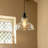 Alauna 1 - Light Dome Glass Kitchen Island Pendant Light
