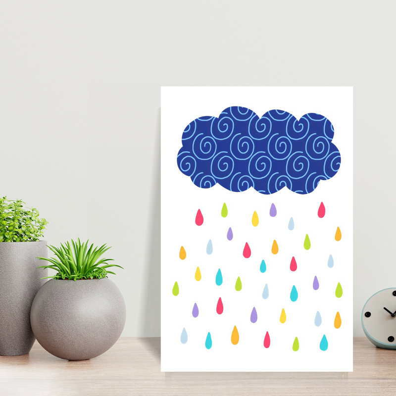 Raindrop Cloud, 18" H x 12" W