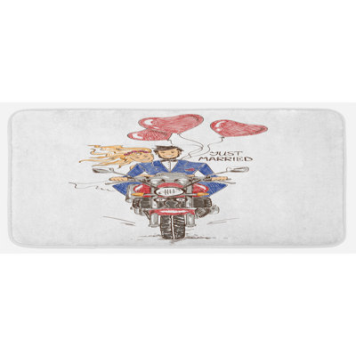 Tapis de cuisine moto