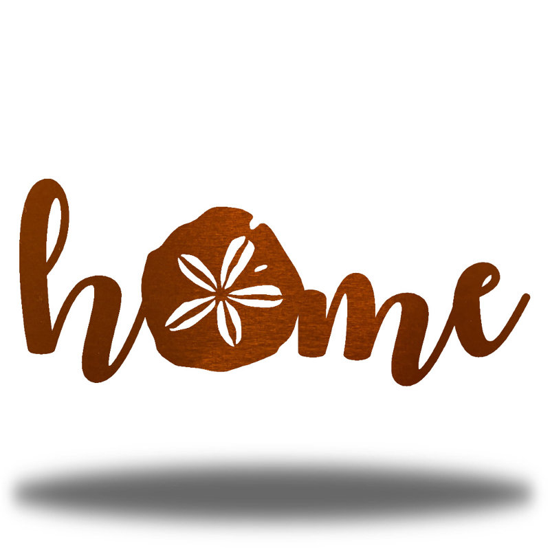 Décoration murale Alneisha, Cuivre, H 11,25 po x l 30 po x P 0,06 po