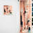 Satler - Soft Blue And Pink Minimal Mid Century Art III - Modern Curtain - Velvet Room Darkening - 1 panel-8815605