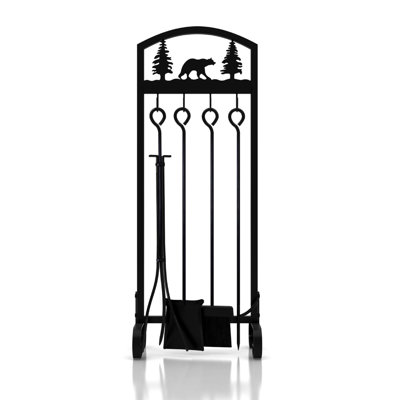 Ensemble d'outils de foyer en métal Dorthey