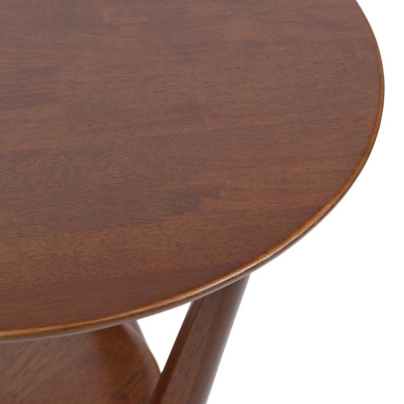 Table de bout en bois massif Nylah