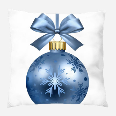 Canvas Outdoor Reversible Throw Pillow