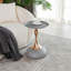 Table d'appoint polyvalente en métal à piédestal-359282292-366635349