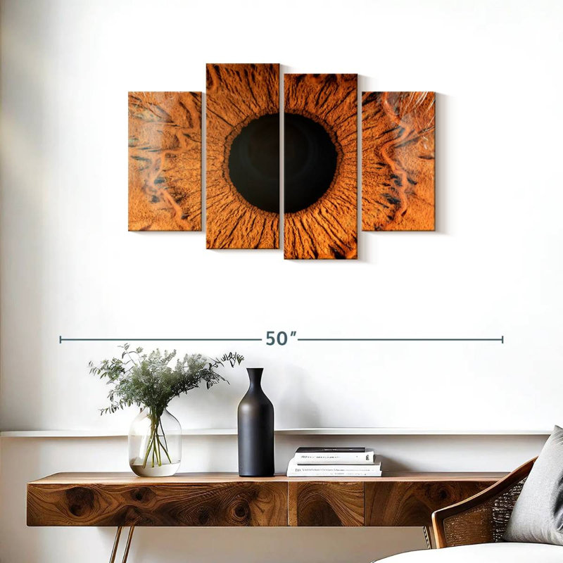 Alcaraz Magnified Human Eye, 22" H x 36" W