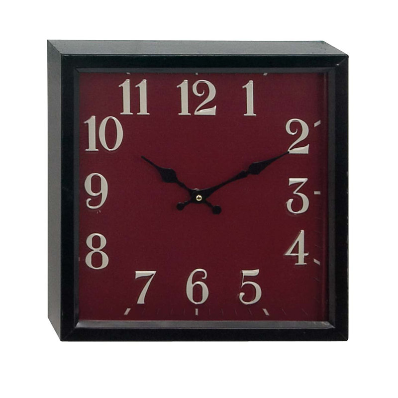 Horloge murale Riem, Rouge
