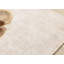 Tapis abstrait beige et bleu 5 pi x 8 pi