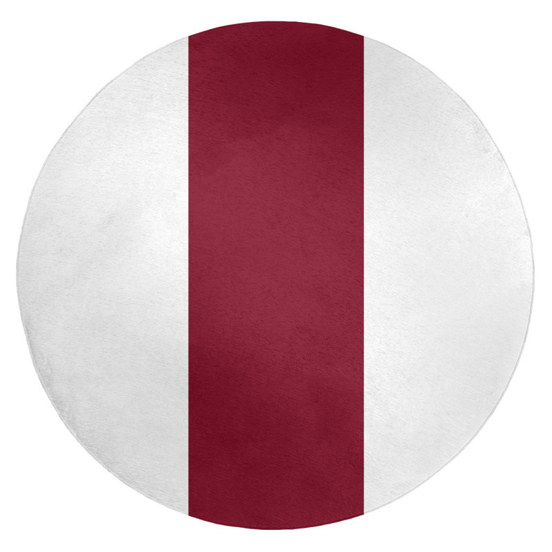 Chenille Indoor Rug, Round 5'