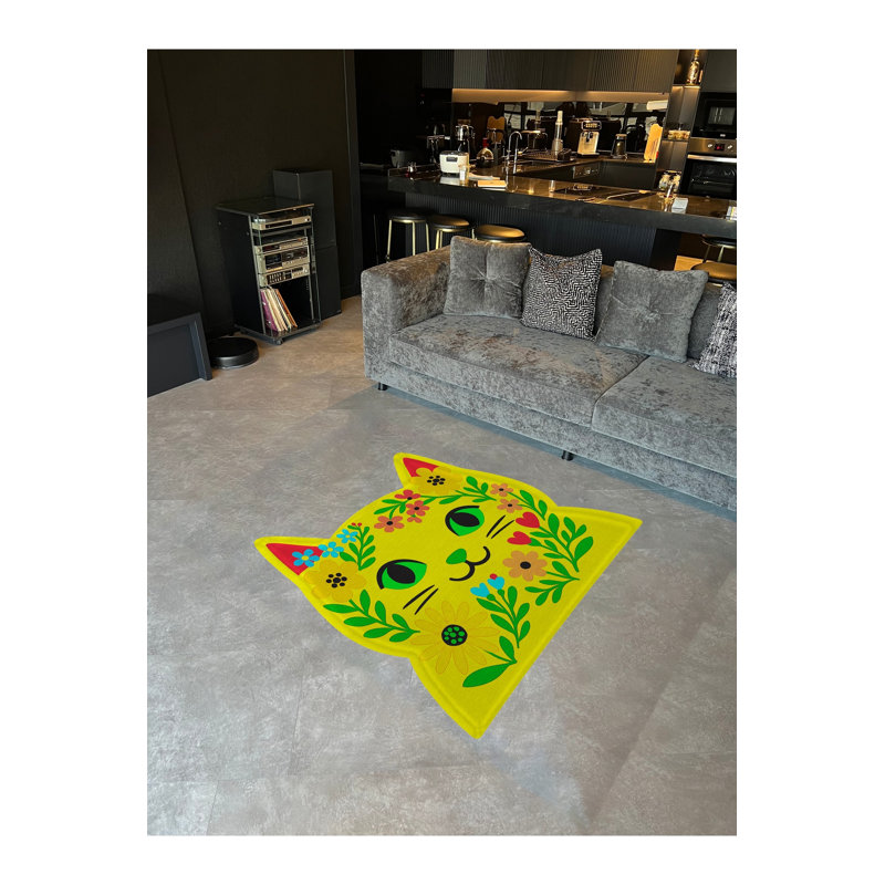 Tapis tissé crème Mosso, 2' x 2'11"