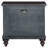 Guanciale 1-drawer Nightstand Bedside Table Dark Oak