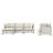 Modular Upholstered Sectional Sofa Set-500748799