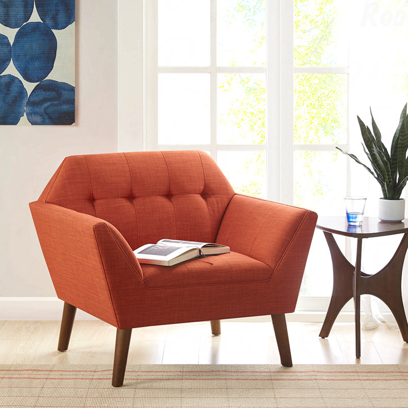 Méridienne pour chaises longues modernes, Orange