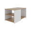 Table basse 30 "en bois massif blanc