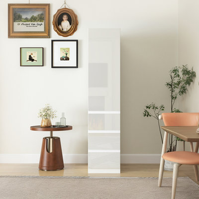 Armoire de rangement pour cuisine, grande armoire de cuisine avec portes, tablettes et tiroirs
