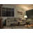 Bronze Table Lamp - Classic Retro-Modern Style With Linen Shade And Pull Chain Switches