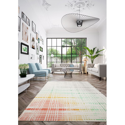 Tiya Abstract 120cm X 170cm Area Rug