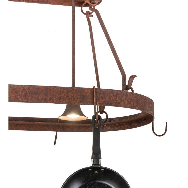 Harmony Handcrafted Hanging Pot Rack