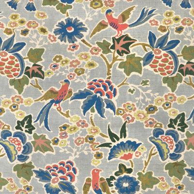 Garden Walk Posy Floral Sisal Untrimmed Roll