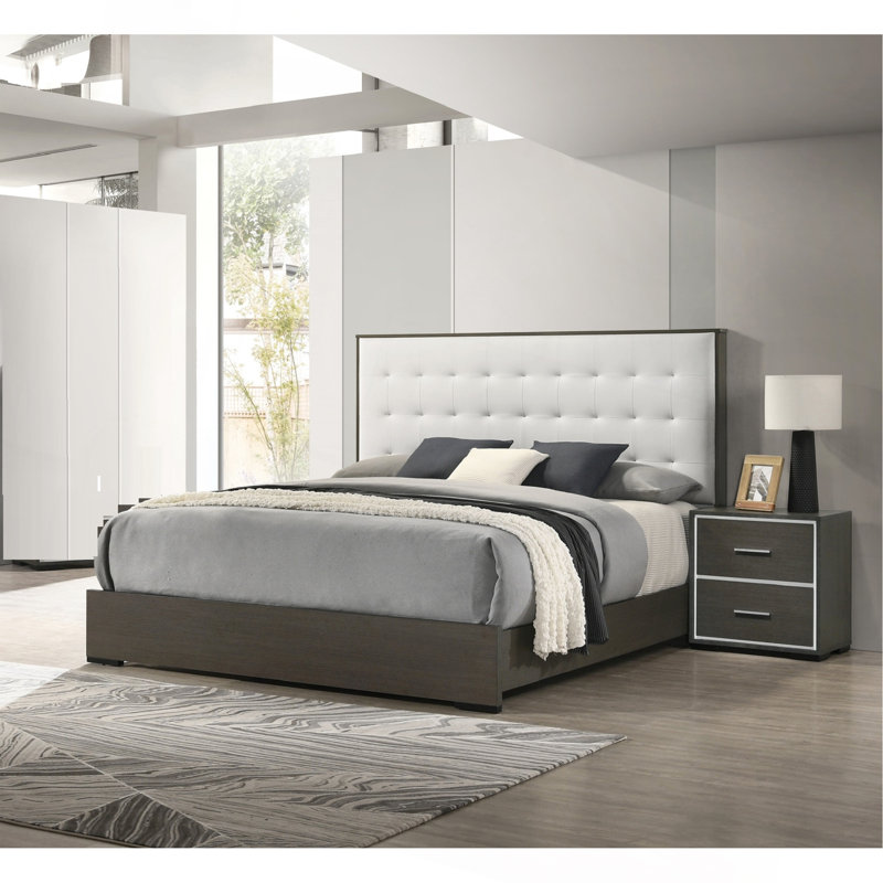 Mobilier de chambre à coucher 1pc, Lit double