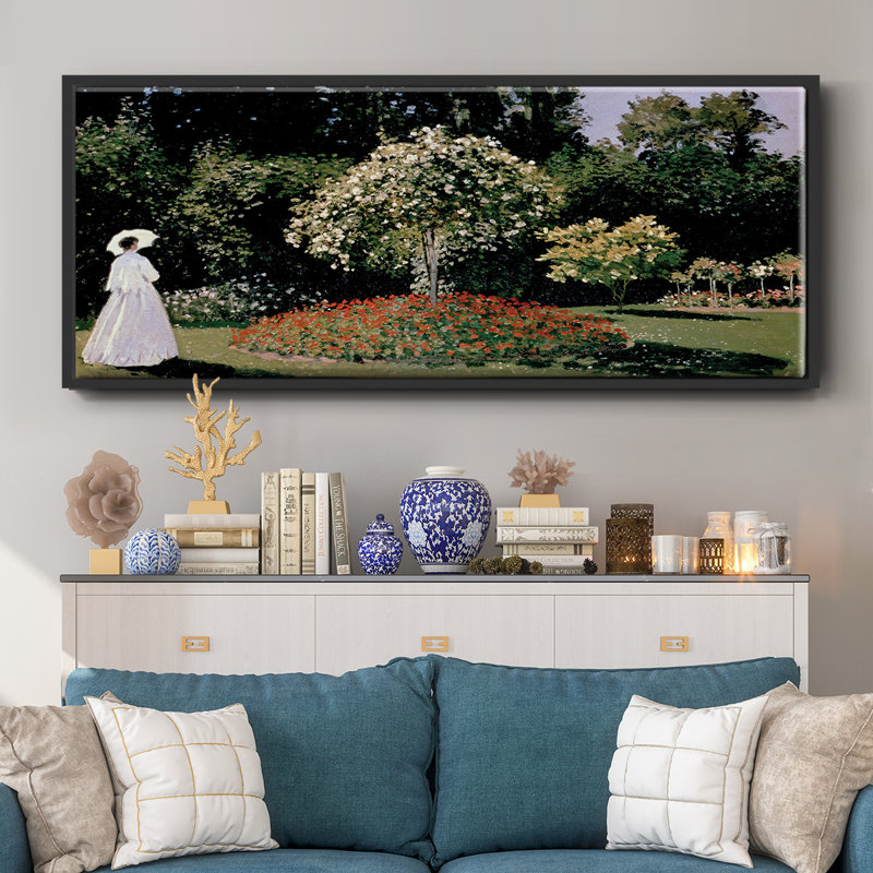 Monet - Toile encadrée, H 24 po x l 60 po