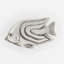 2.2" Angelfish Left Facing Knob