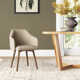 Mandi Upholstered Dining Chair in Cream