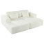 Chaise longue double rembourrée 86,6 po-17683276