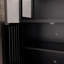 Armoire de rangement, 2 portes, bambou, salle de bain séparée avec portes, organisateur de plancher
