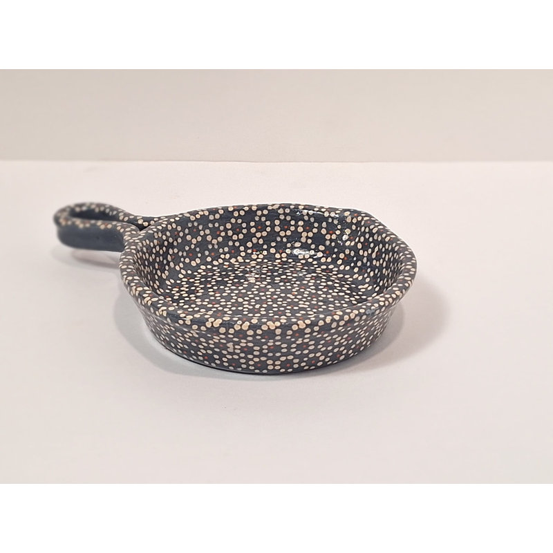 4" Clay Mini Frying Pan, Gray