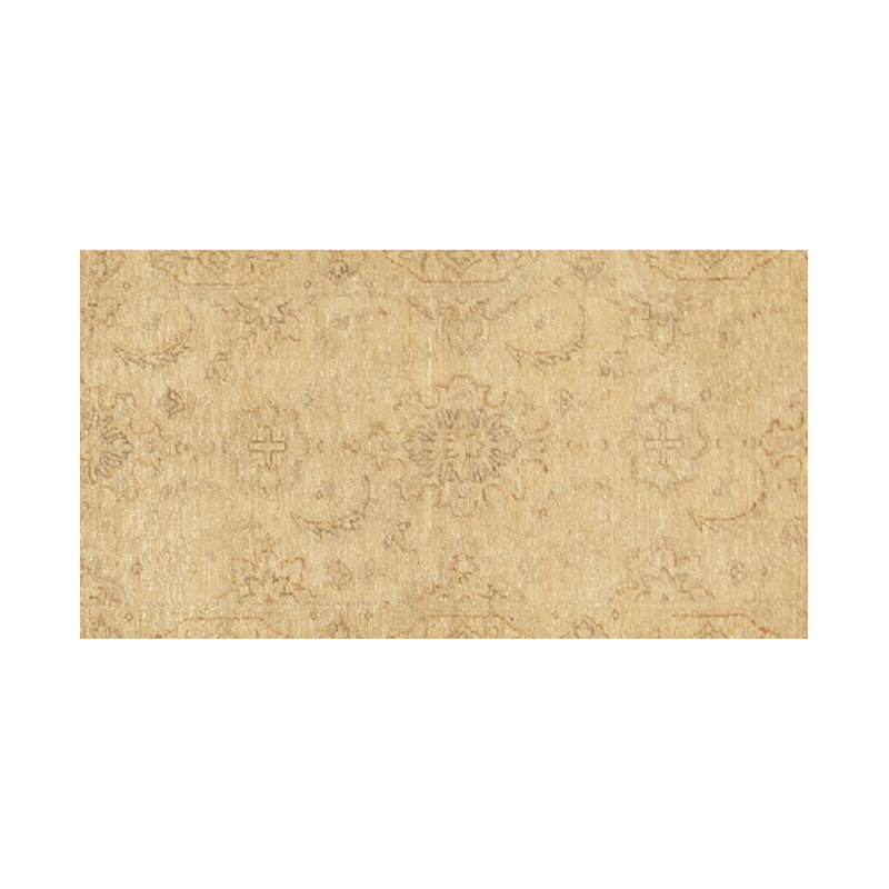 Tapis ivoire et bleu clair noué à la main de haute qualité