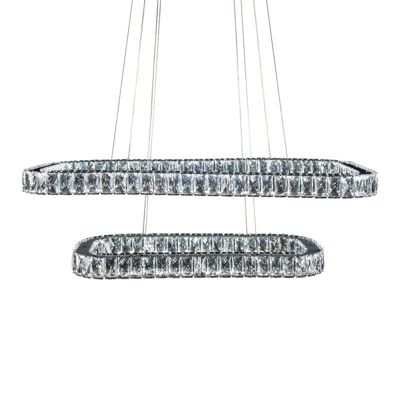 2 - Light LED Chandelier