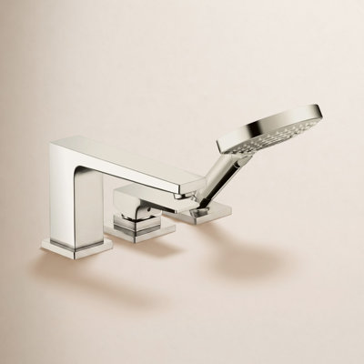 Metropol Deck Roman Tub Faucet with Handshower