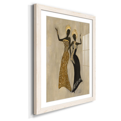 Célébration II - Reproduction d'art graphique sur papier encadré