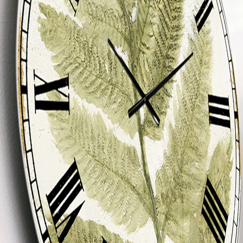 Swigart Simple Forest I - Horloge murale, Vert, Petit