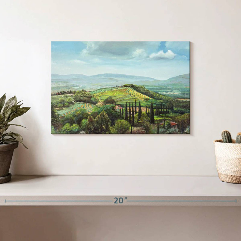 Alvord Rolling Hills Pistoia Toscane, H 8 po x l 12 po