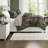 Luxury Cal King Bedding Sets, Polyester Comforter Chenille Jacquard Damask Design
