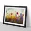 Impressive Wildflowers Floral - Framed Print-653027693-653027682