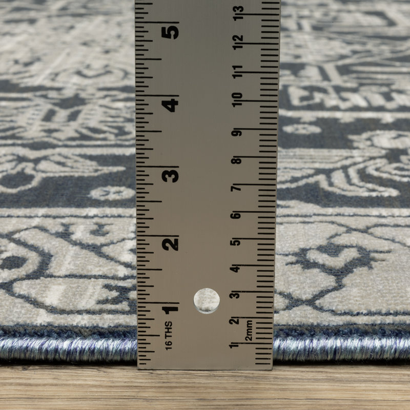 Reffett Oriental Indoor Rug, Runner 2'3" x 7'6"