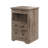 Modern Nightstand With 2 Drawers And Pull Out Tray, Side Table With Open Shelf, End Table For Bedroom, Living Room-116488077