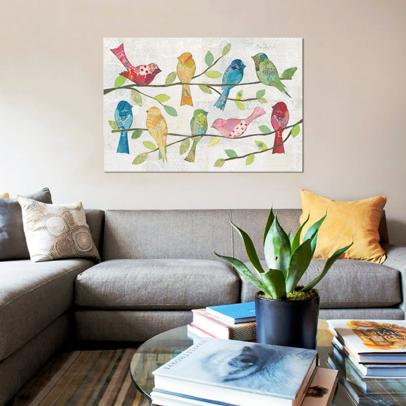 «Catching Up VI» par Courtney Prahl - impression sur toile tendue, H 18 po x l 26 po x P 1,5 po, Toile tendue, Pas de tapis