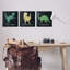 «Kid's Dinosaur Dimension Facts Chalk Inspired Design» par Daphne Polselli - ensemble de 3 impressions d'art graphique-53753970-56985408