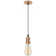 Quinter 1 - Light Rose Gold Bulb Pendant