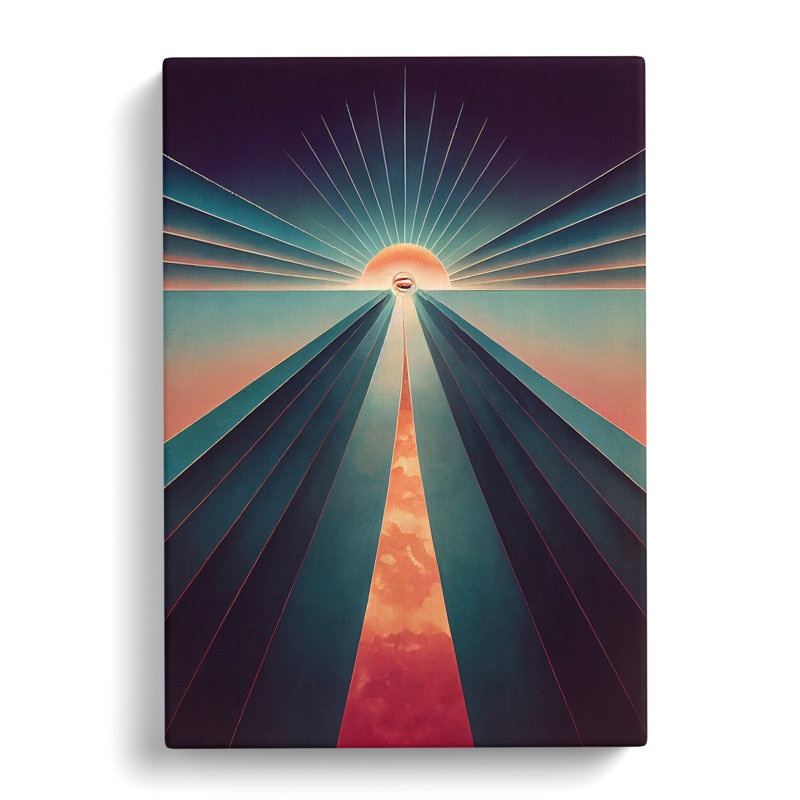 Awesome Abstract Art No.4 - Wrapped Canvas, 50cm H x 35cm W x 3cm D