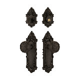 Nostalgic Warehouse Victorian Entry Set with Craftsman Knob