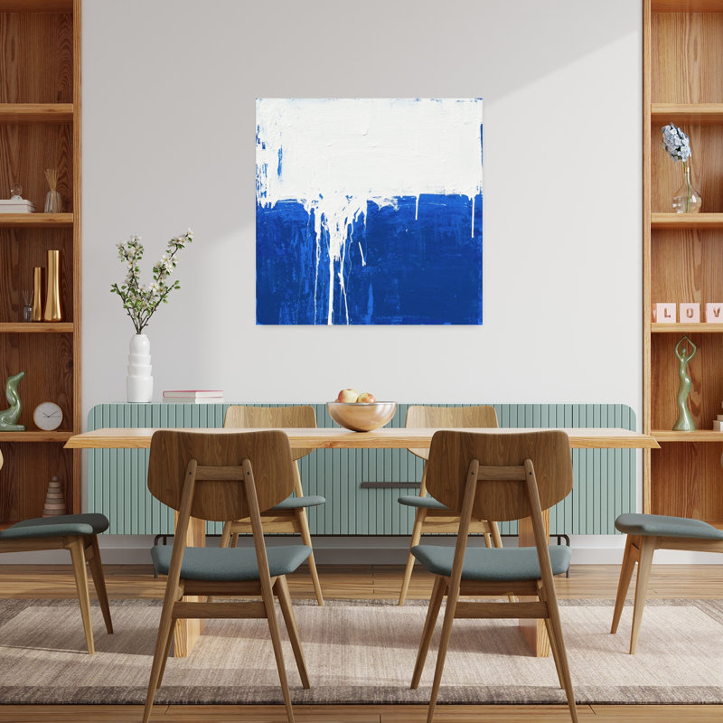 Escape Abstract Art contemporain, H 36 po x l 36 po