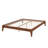 Solid Dry Bamboo Wood Platform Bed-1782834606