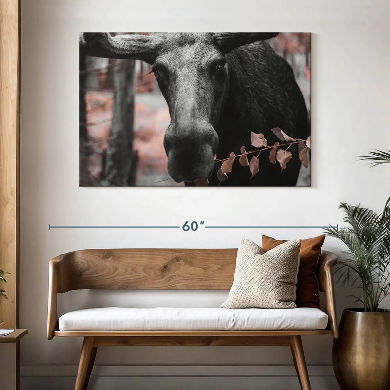 Black Moose, 32" H x 48" W