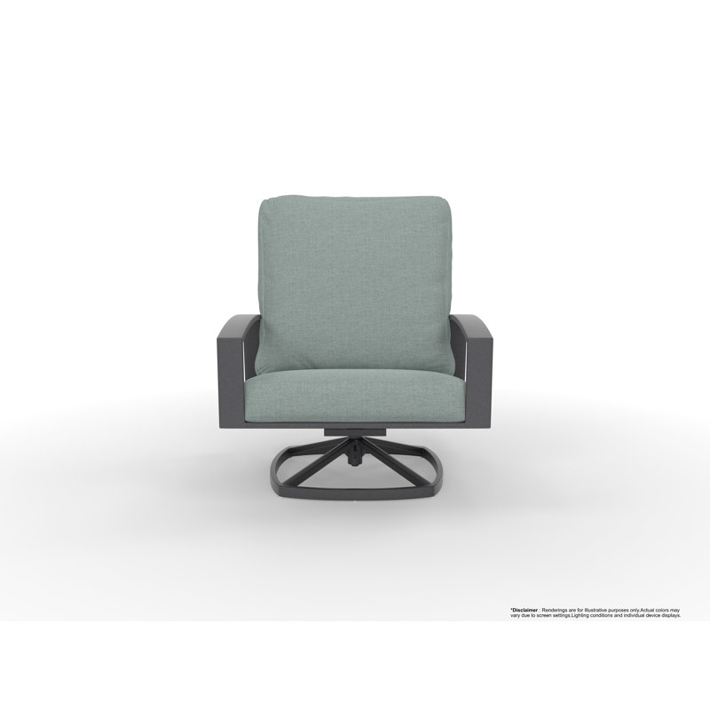 Arc Outdoor Lounge Chair, Trax Sequoia, Graphite
